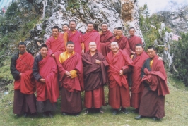 Dzongsho monks